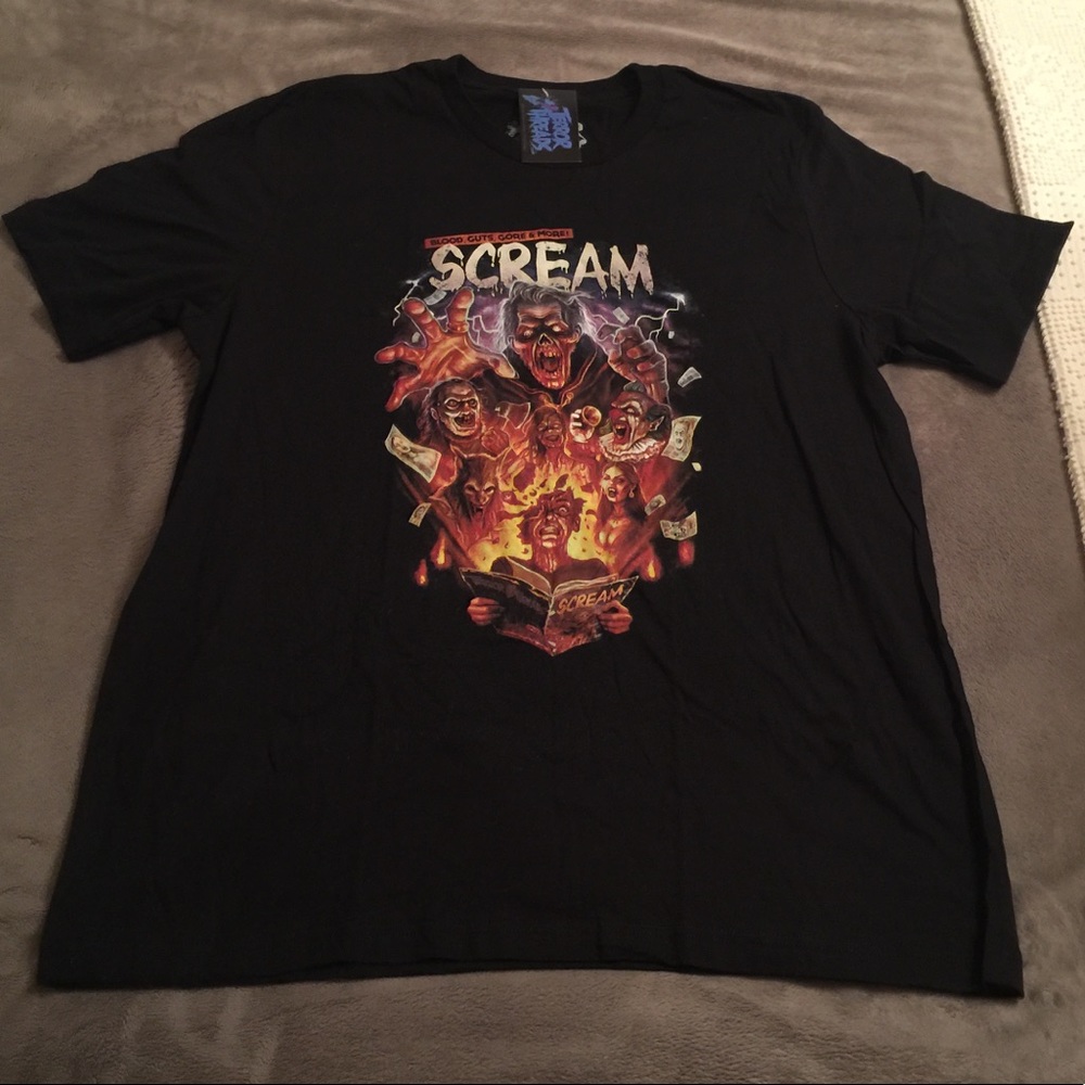 Scream Horror Shirt Scream Magazine TERROR THREADS